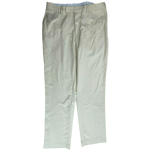 RLX Golf Beige Mens Golf 100% Polyester Straight Fit Lightweight Pants 36 X 32 - Picture 1 of 7